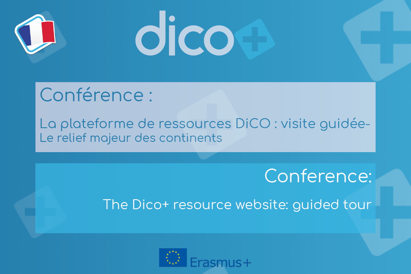 The DiCO+ ressource website: guided tour