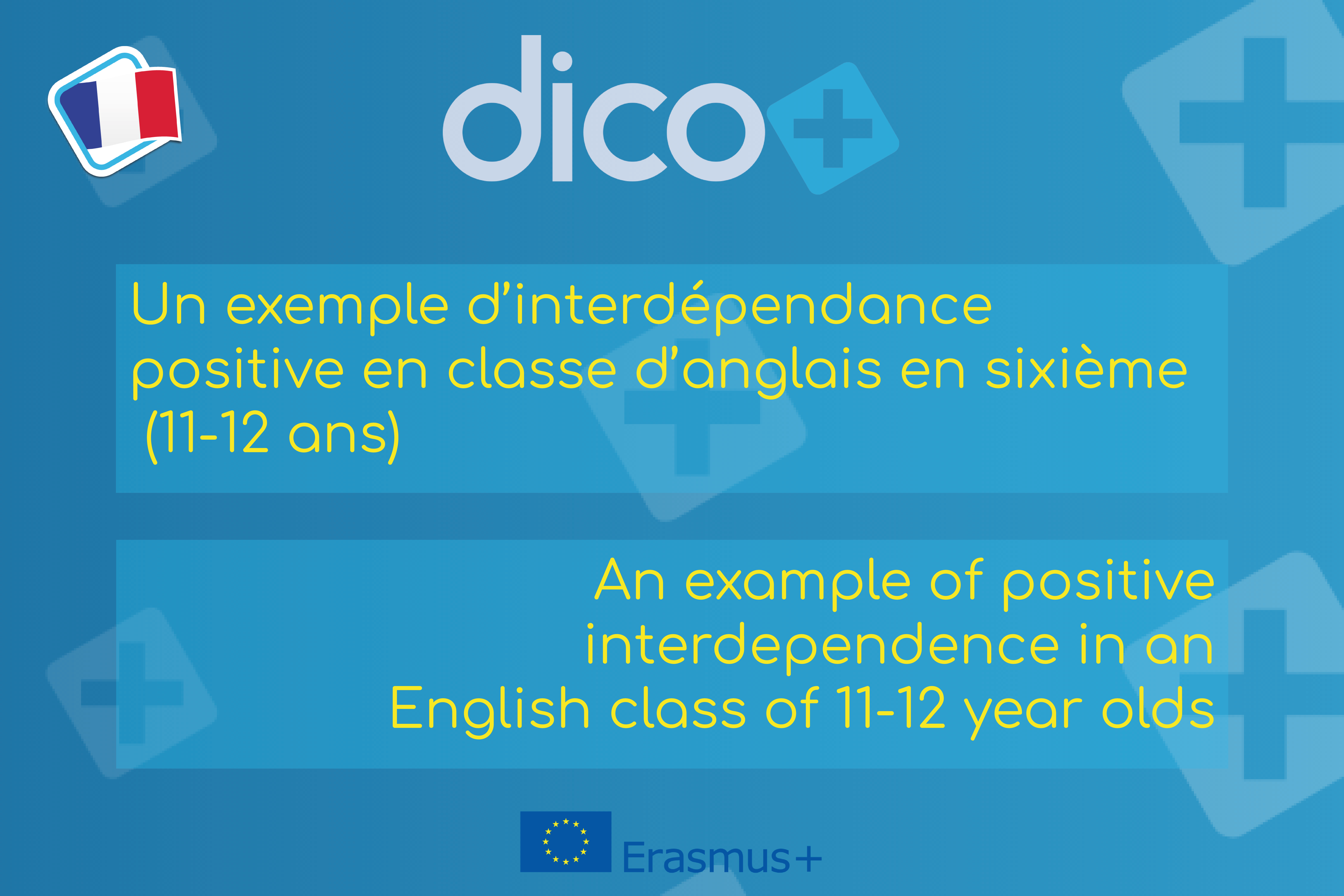 Un exemple d'interdépendance positive en classe d'anglais en sixième (11 ans)